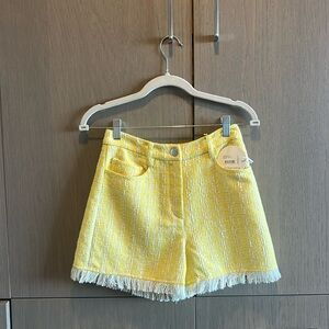 Super cute STAUD “sorno tweed short” Brand new with tags!